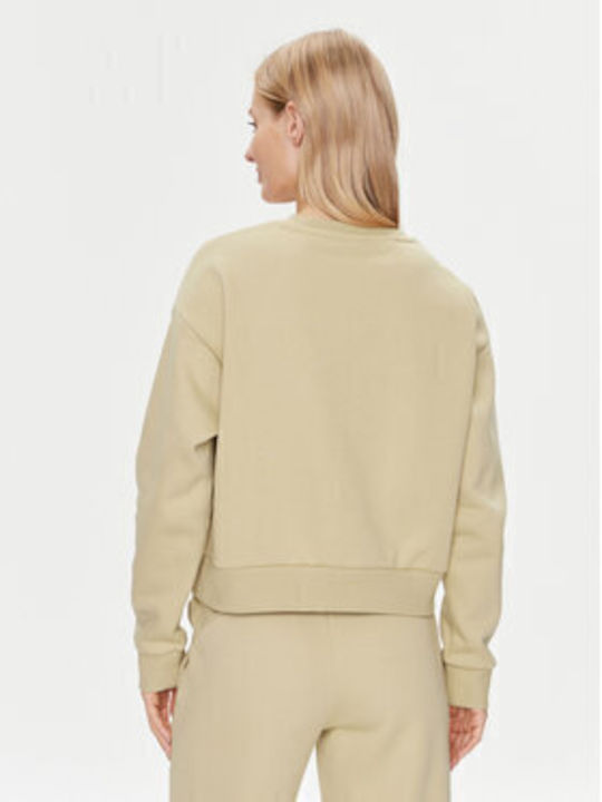 Ess+ Дамски Суитшърт Худи Beige (Beige)