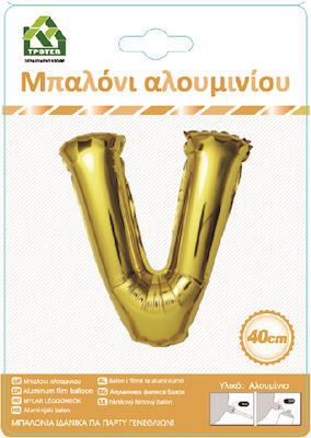 Ballon Folie Buchstabe Gold 40cm