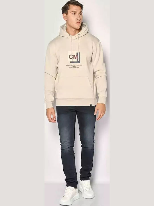 Суитшърт с Качулка Light Beige