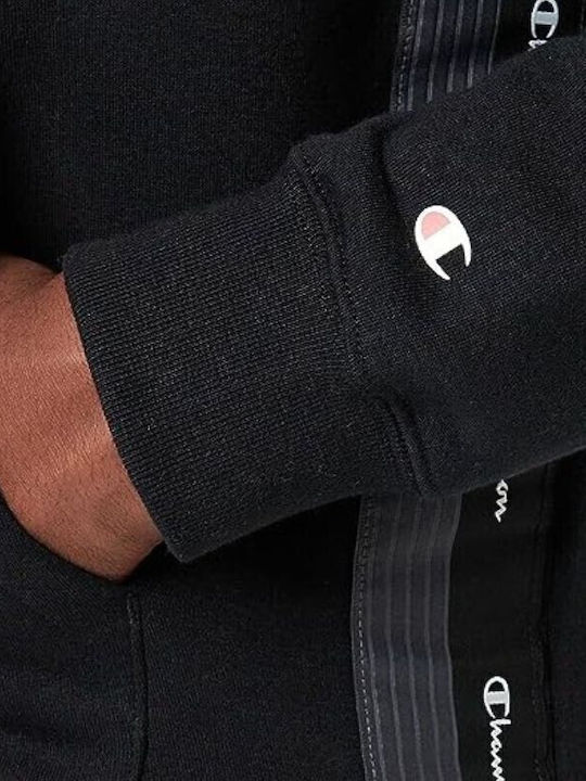 Sweatshirt with Hood Black