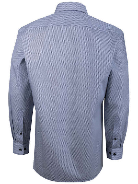 Olymp Men's Shirt Long Sleeve Light Blue