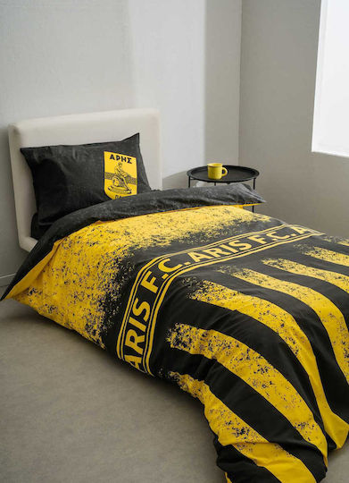 Vesta Home Set Kids Duvet Cover Single Yellow-Black
