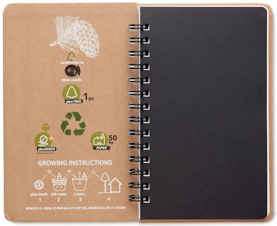 Midocean Notebook Spiral 72 Sheets A5