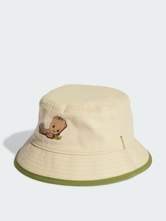 Adidas Kids' Hat Bucket Fabric Beige