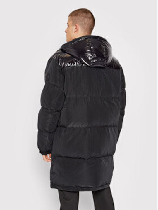 Geacă de iarnă Puffer Negru