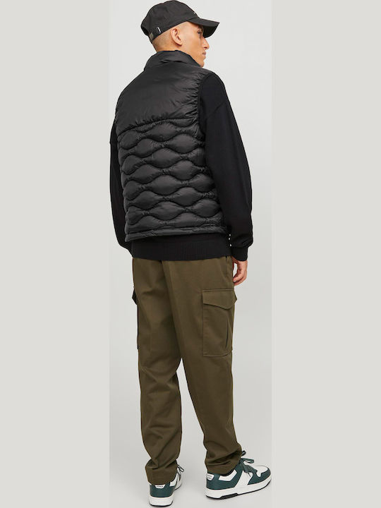 Αμάνικο Μπουφάν Puffer Αδιάβροχο Black