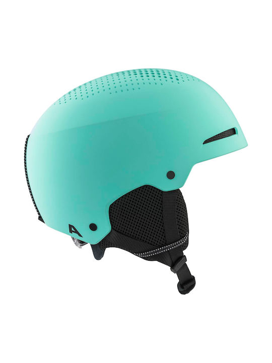 Alpina Zupo Kinder Ski & Snowboard Helm in Türkis Farbe