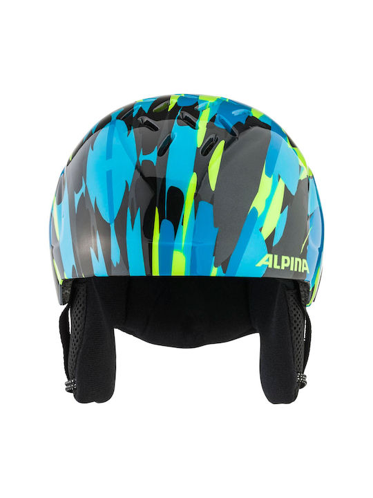 Alpina Παιδικό Κράνος για Σκι & Snowboard σε Μπλε Χρώμα