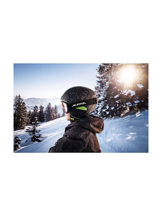 Alpina Παιδικό Κράνος για Σκι & Snowboard σε Μωβ Χρώμα