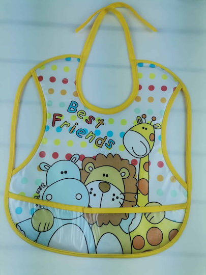 Baby Bibs Waterproof Bib Fabric Yellow