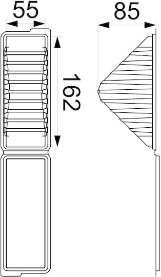 Ecocraft Σετ 600 Χάρτινα Κουτιά Σαλάτας 16.2x8.5εκ.