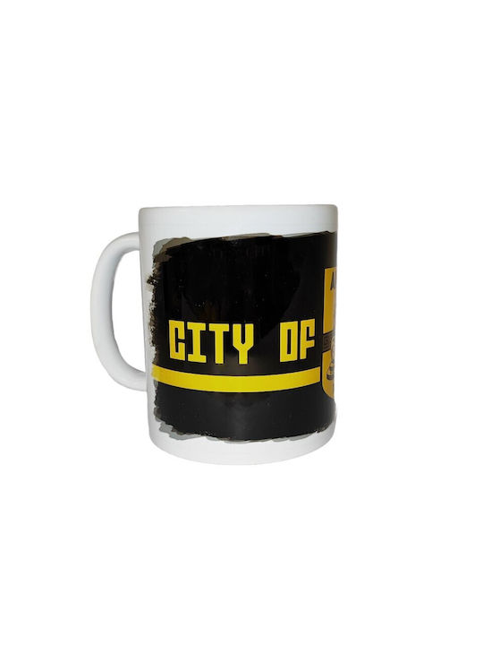 ARIS FC Black Mug "CITY OF GOD" 327ml