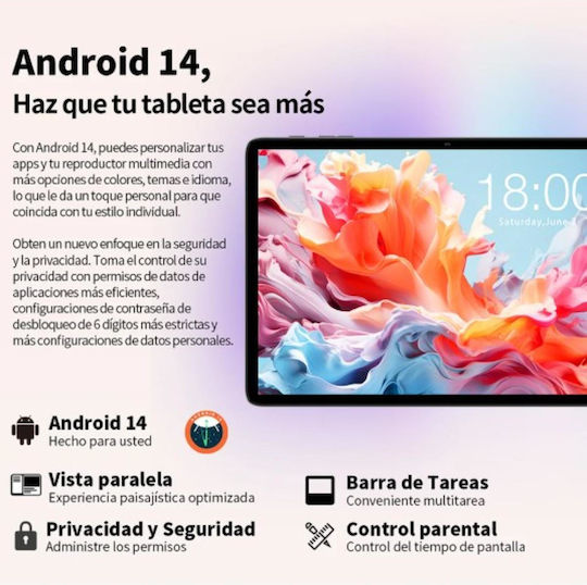 Teclast P30T 10.1" Tablet (4GB/128GB) Γκρι