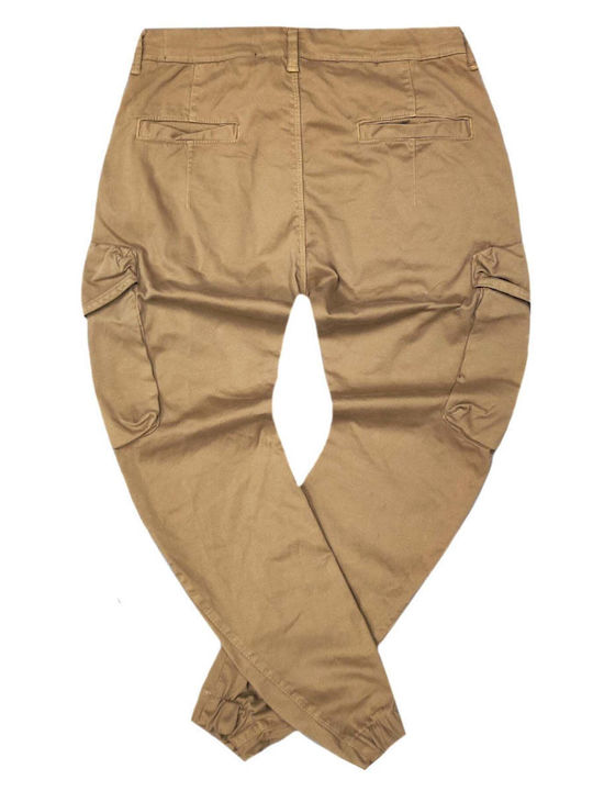 Cosi Jeans Men's Trousers Cargo Camel