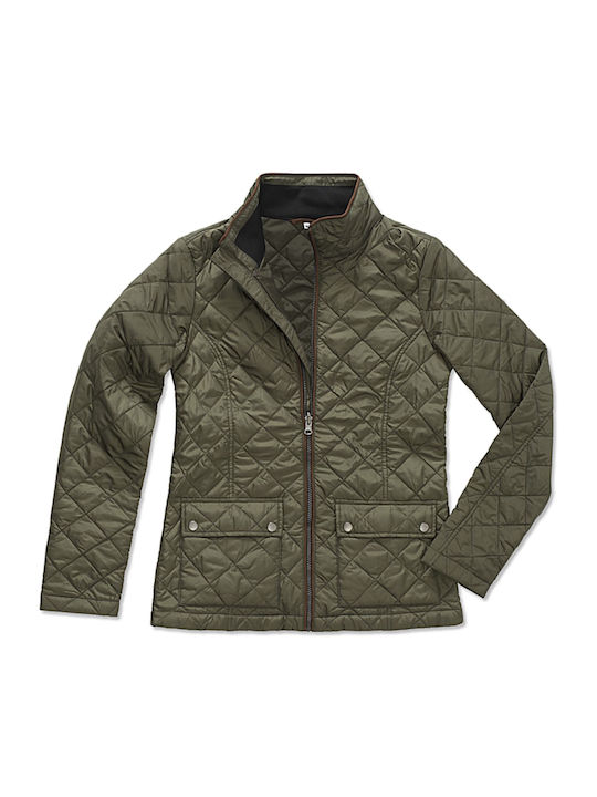 Women's Buffalo Active Quilted Stedman ST5360 Military Green