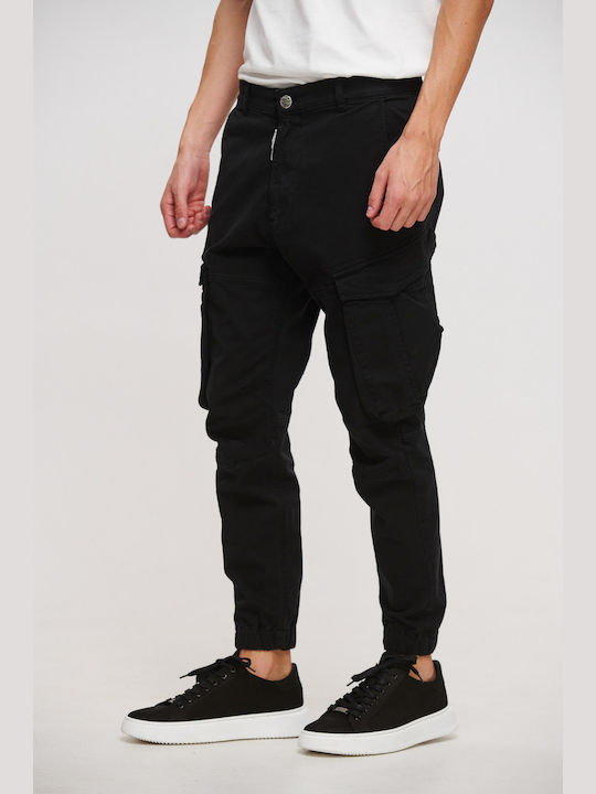 Royal Denim Herrenhose Elastisch Black