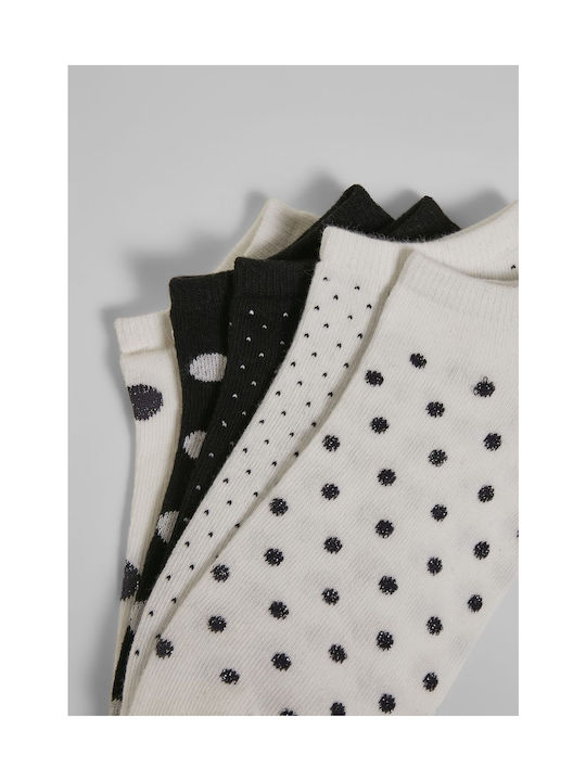Urban Classics Classics Bărbați Șosete cu Model White/black 5Pachet