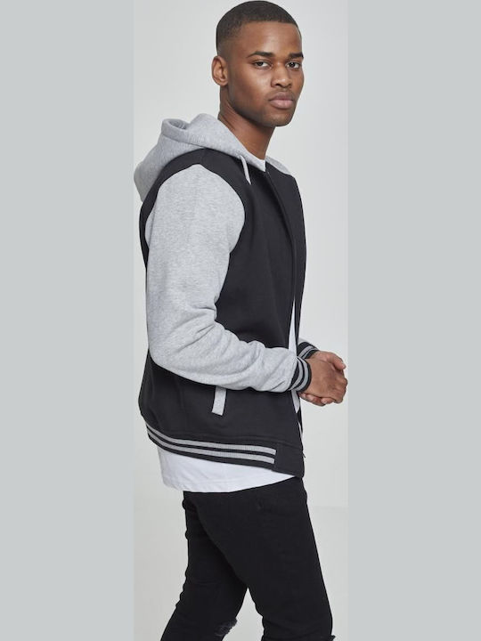 Ανδρική Ζακέτα Fleece Black/Grey