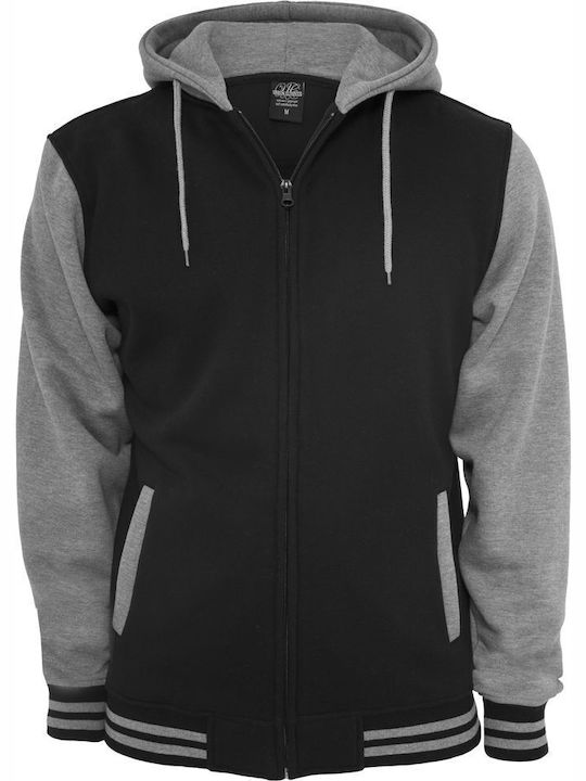 Ανδρική Ζακέτα Fleece Black/Grey