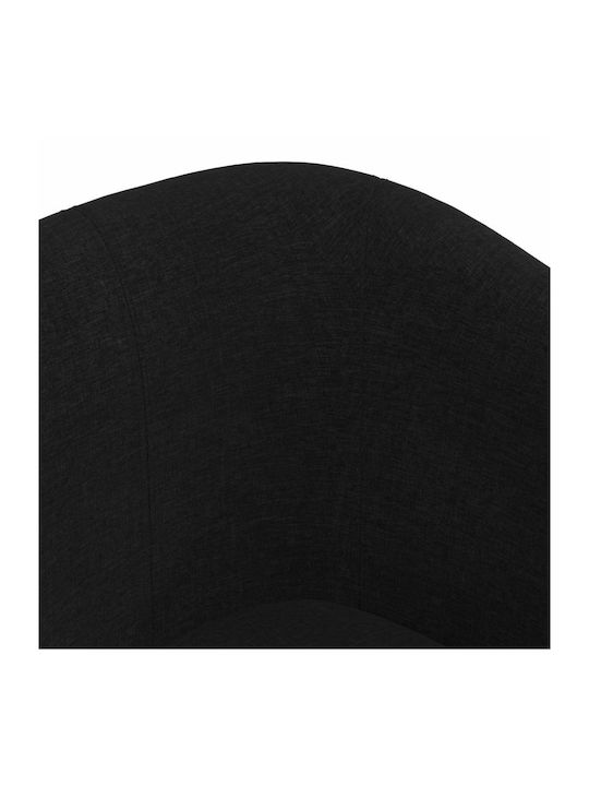 Πολυθρόνα Μαύρη 70x56x68cm