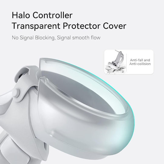 KIWI Design Knuckle Grips Cover V3 Пластмаса Защитен калъф Oculus / Meta Quest 2 за контролер ВР Лилав