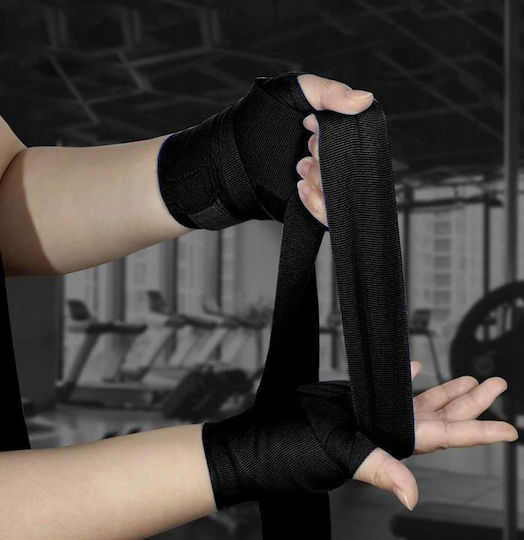 Trizand Martial Arts Hand Wrap 4m Black 23015