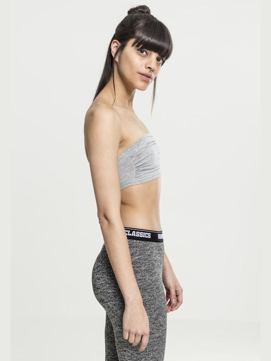 Urban Classics Women's Bralette Bra Gray