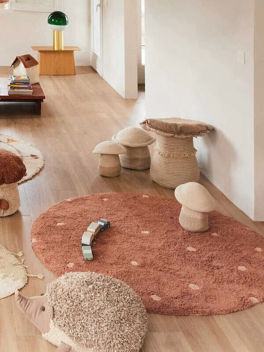 Lorena Canals Kinder Aufbewahrungskorb Mushroom Beige 45x40x40cm