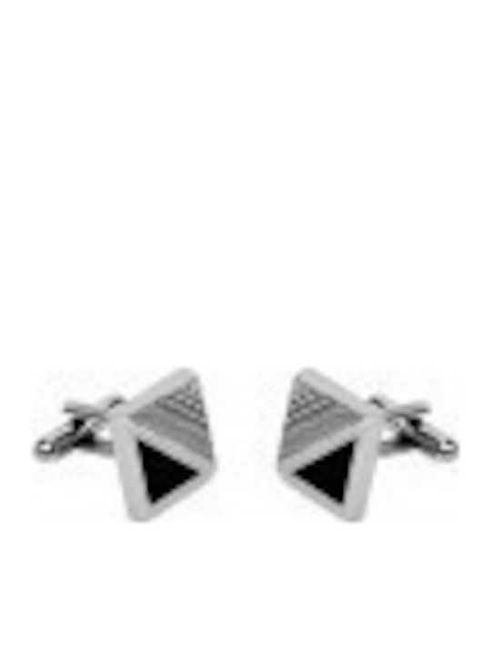 Two Triangles Manschettenknöpfe aus Silber