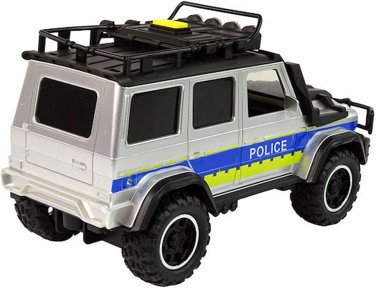 Lean Toys Off Road Spielzeugauto 1:14 Polizei Pull Back für 3+ Jahre
