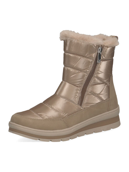 Stiefeletten Damen Goldene
