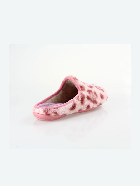 FAME Winter Women's Slippers in Pink color