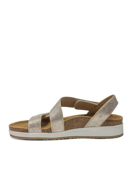 Suede Πέδιλα Χρυσά