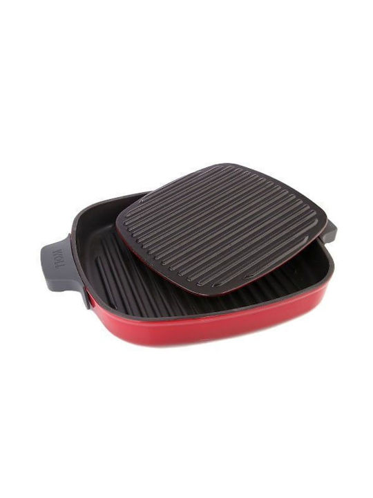Woll Iron Γκριλιέρα από Μαντέμι Chili Red Iron 24cm