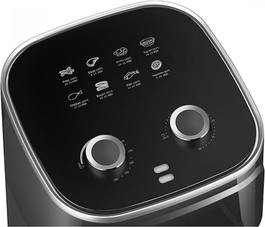 Primo Air Fryer 5lt Black PRAF-40437