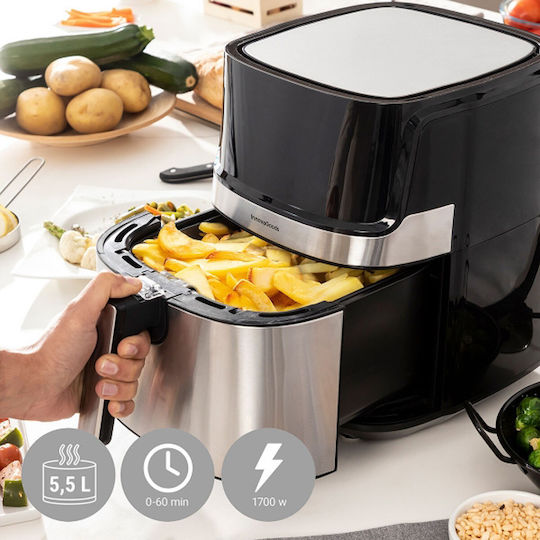 InnovaGoods Fryinn Pro 5500 Air Fryer 5.5lt Black