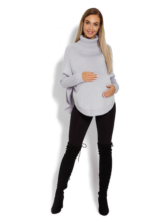 PeeKaBoo Maternity Sweater Gray