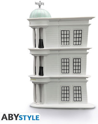 Abysse Money Box Plastic White 16.8x14.2x26cm