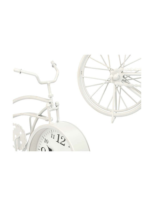 Gift Decor Tabletop Clock White