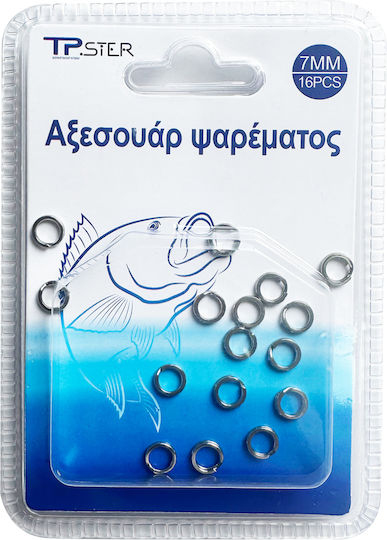 Tpster Spilt Ring Fishing Set 16pcs