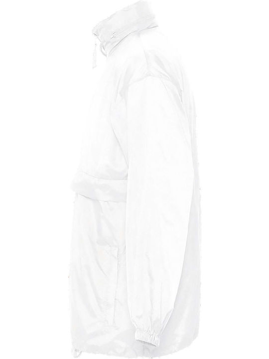 Surf Χειμωνιάτικο Μπουφάν Αντιανεμικό White