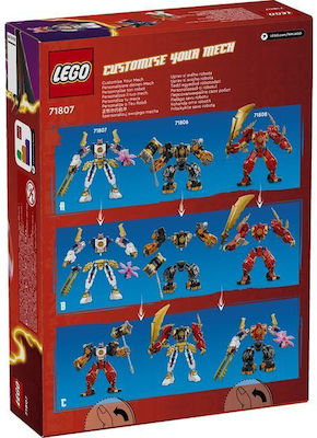 Lego Ninjago Sora's Elemental Tech Mech pentru 7+ ani