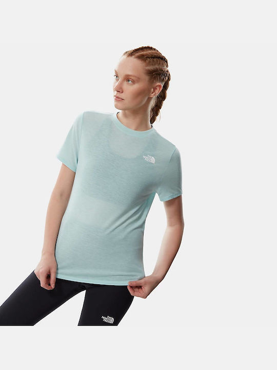 The North Face Women's Sport T-shirt Polka Dot Turquoise