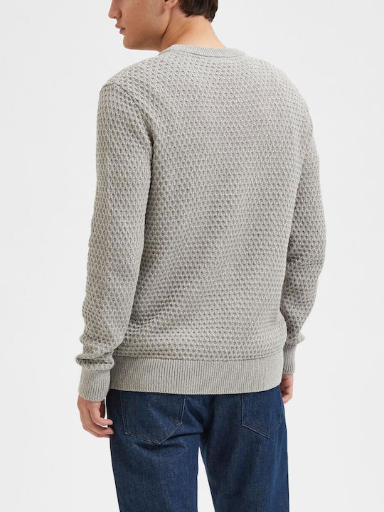 Selected Homme Men's Long Sleeve Sweater GRI