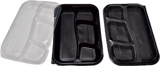 Ecocraft Disposable Plastic PP Tableware Black 100pcs