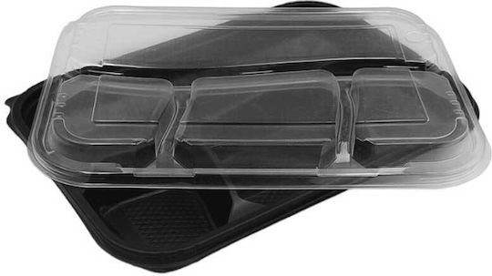 Ecocraft Disposable Plastic PP Tableware Black 100pcs