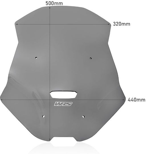 WRS Getöntes Visier Motorrad für Honda ADV 350 HO057F