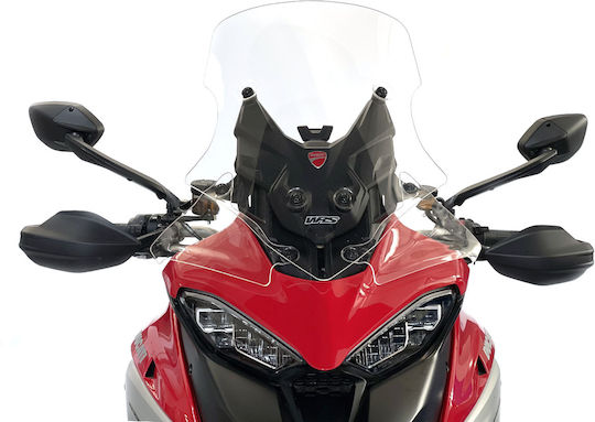 WRS Transparentes Visier Motorrad für Ducati Multistrada DU016T