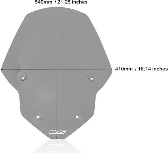 WRS Vizieră colorată motocicletă pentru Honda Tigru pentru Triumph Tigru TR003F