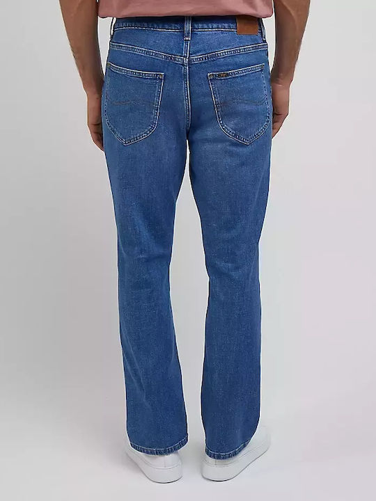 Lee Pantaloni de Bărbați din Jean în Croială Bootcut Blue